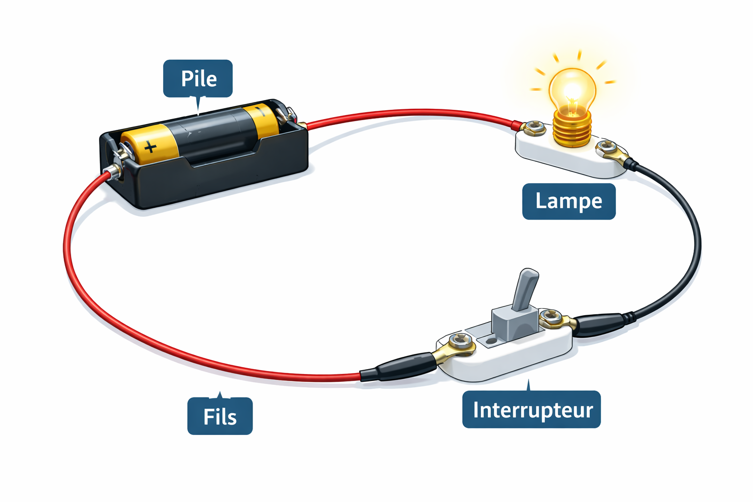 Illustration des composants