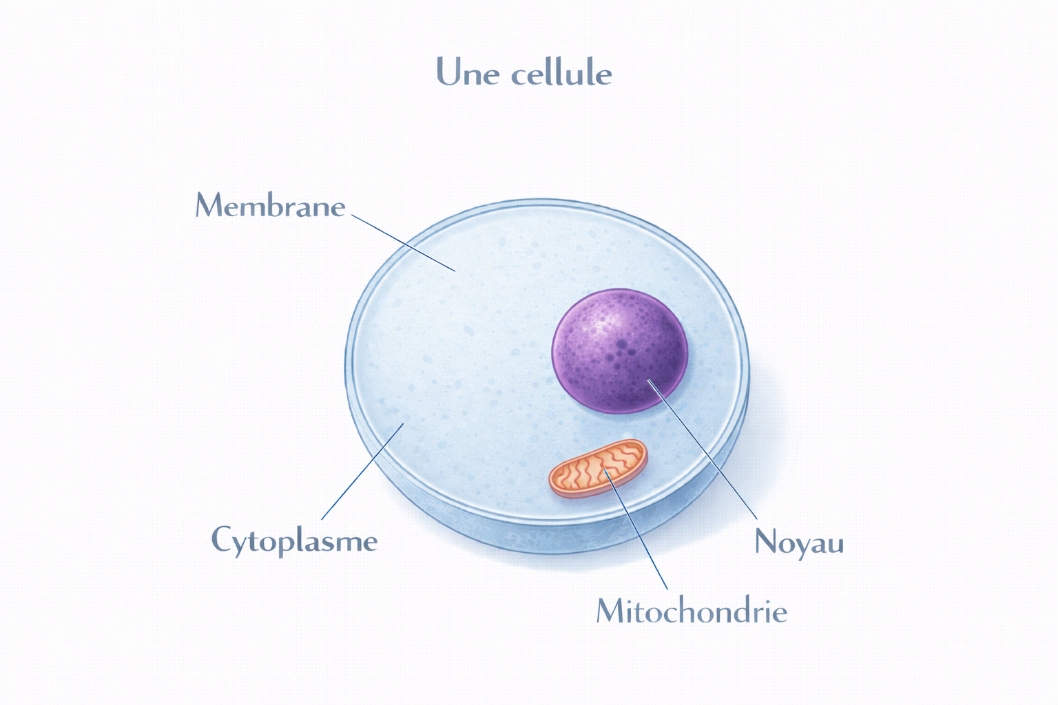 Schéma d’une cellule